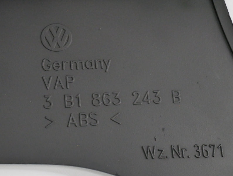 Front Center Console & Wood Ash Tray 98-05 VW Passat B5 B5.5 - 3B1 863 243 B