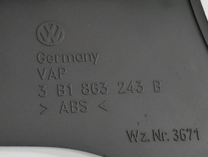 Front Center Console & Wood Ash Tray 98-05 VW Passat B5 B5.5 - 3B1 863 243 B