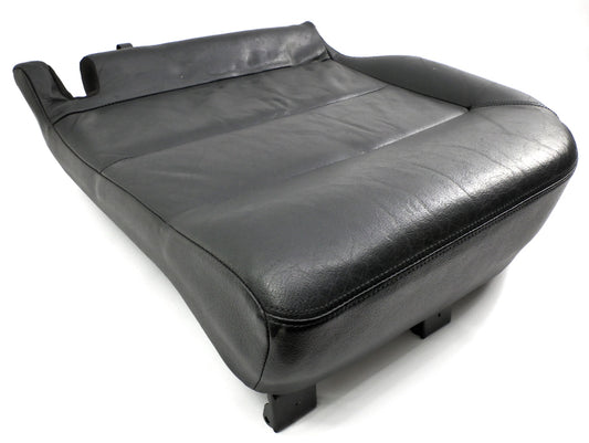 LH Rear Lower Seat Cushion & Cover 01-05 VW Passat Wagon Black Leather - Genuine