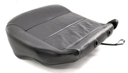 LH Rear Lower Seat Cushion & Cover 01-05 VW Passat Wagon Black Leather - Genuine