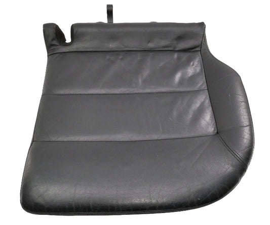 LH Rear Lower Seat Cushion & Cover 01-05 VW Passat Wagon Black Leather - Genuine