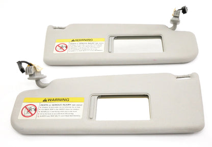 Sunvisor Sun Visor Set 01-05 VW Passat B5.5 HomeLink - Grey - Genuine