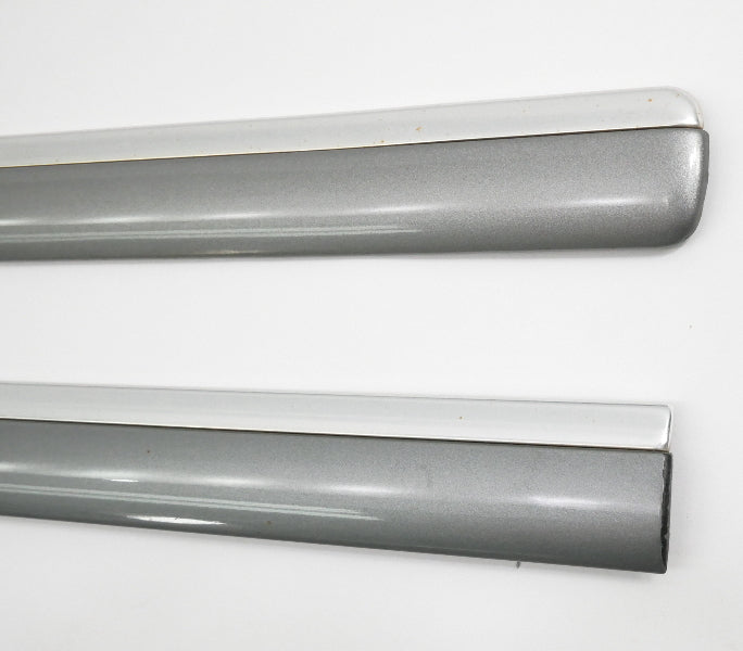 Front Door Molding Chrome Trim Rub Strip Set 01-05 VW Passat B5.5 3B0 853 515 C