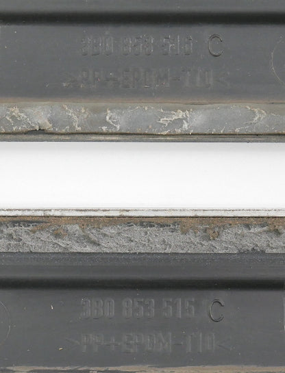 Front Door Molding Chrome Trim Rub Strip Set 01-05 VW Passat B5.5 3B0 853 515 C
