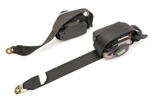 Front Shoulder Belt Seatbelt Set 01-05 VW Passat B5.5 Black 3B1 857 706 / 705 E