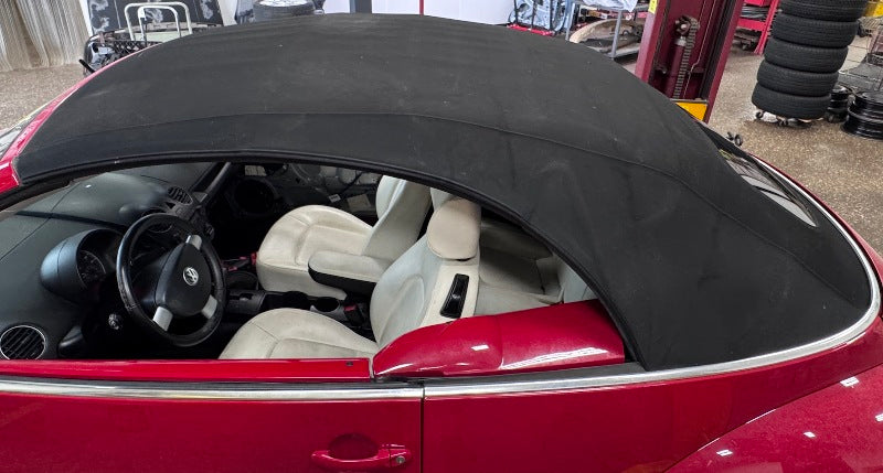 Complete Convertible Top Roof & Frame 03-10 VW Beetle - Genuine