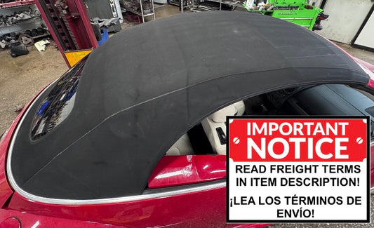 Complete Convertible Top Roof & Frame 03-10 VW Beetle - Genuine