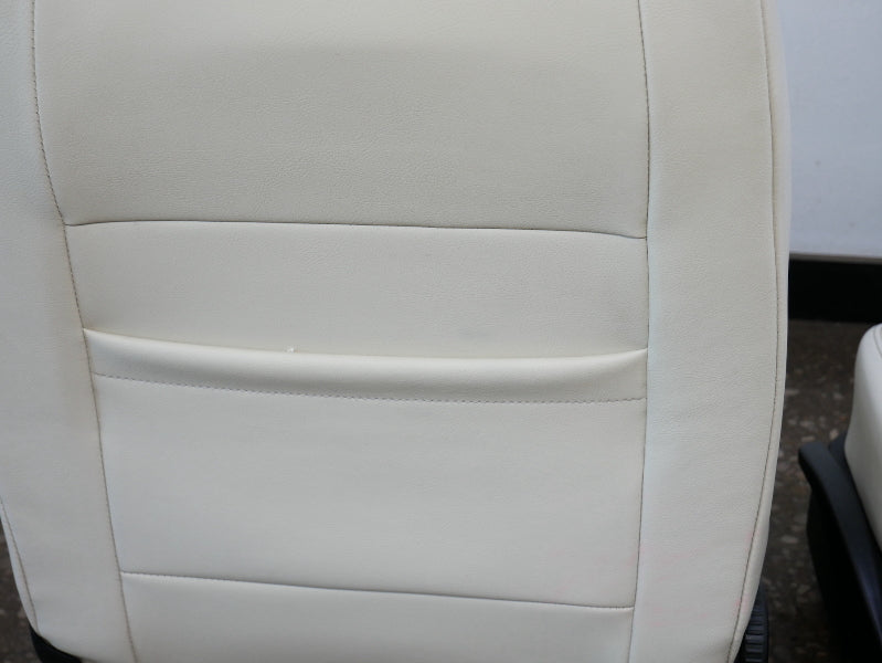 Front & Rear White Seat Set 03-10 VW Beetle Convertible - Genuine