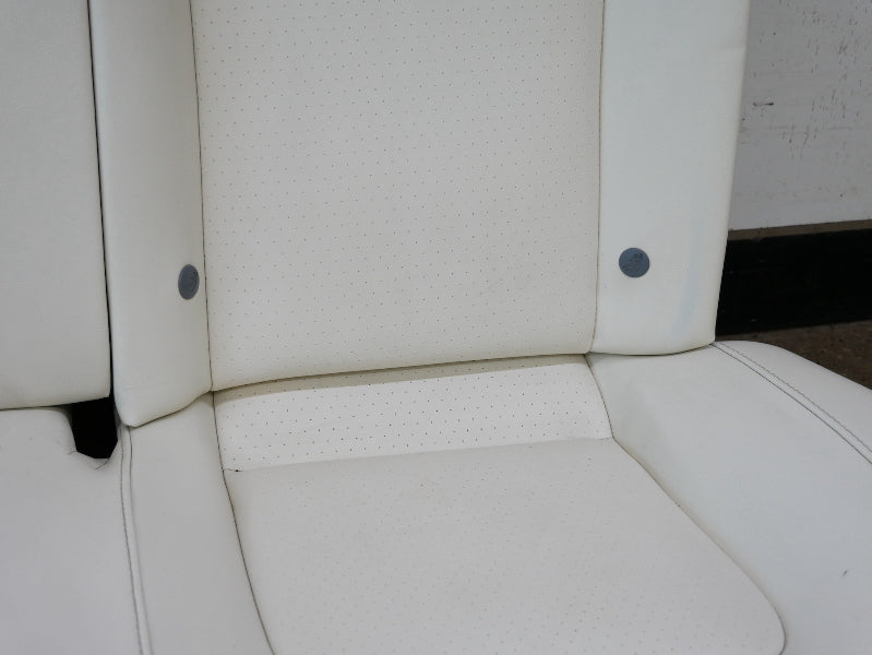 Front & Rear White Seat Set 03-10 VW Beetle Convertible - Genuine
