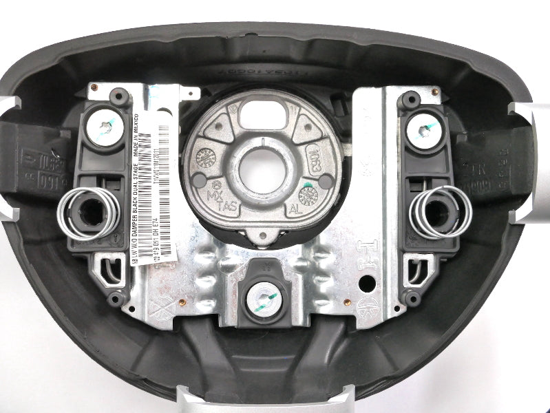 Black Leather Steering Wheel 98-10 VW Beetle - Genuine - 1C0 419 091 DH