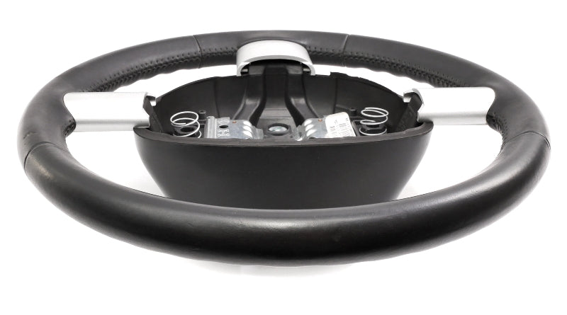 Black Leather Steering Wheel 98-10 VW Beetle - Genuine - 1C0 419 091 DH