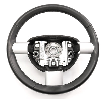 Black Leather Steering Wheel 98-10 VW Beetle - Genuine - 1C0 419 091 DH