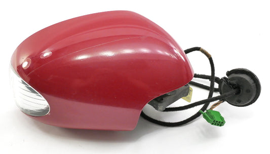 RH Exterior Side View Door Mirror 03-10 VW Beetle & Convertible ~ LA3H Salsa Red