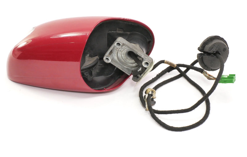 RH Exterior Side View Door Mirror 03-10 VW Beetle & Convertible ~ LA3H Salsa Red