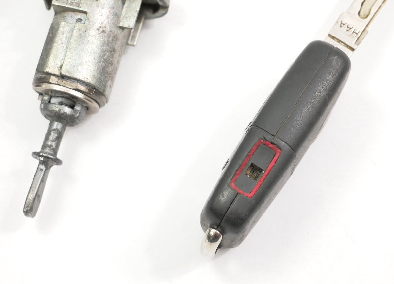 Ignition Lock Key Set 02-10 VW Beetle - Genuine - 4B0 905 851 P