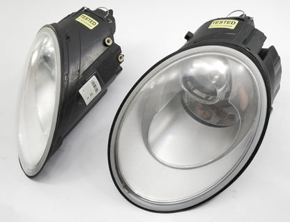 Headlight Head Light Lamp Set 06-10 VW Beetle - Genuine - 1C0 941 006 / 005 N