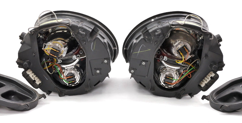 Headlight Head Light Lamp Set 06-10 VW Beetle - Genuine - 1C0 941 006 / 005 N