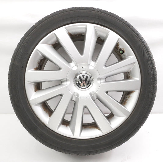 17" Alloy Wheel Rim & Tire 06-10 VW Beetle - Genuine - 1C0 601 025 AG