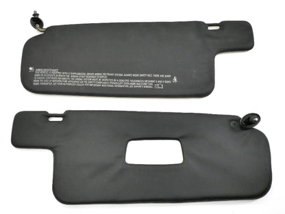 Sun Visor Set Sunvisors 75-80 VW Rabbit Jetta Mk1 & 80-93 Cabriolet Black White