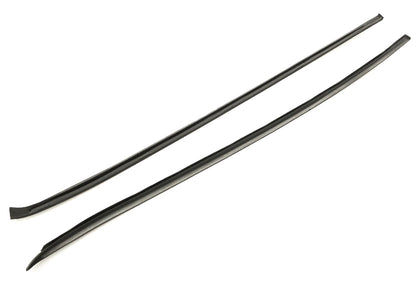 Windshield Side Trim Molding Set 06-10 VW Passat B6 OEM - 3C0 854 327 A / 328 A