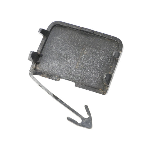 Rear Bumper Tow Hook Cover Cap 06-10 VW Passat Sedan B6 LA7T Gray - 3C5 807 441