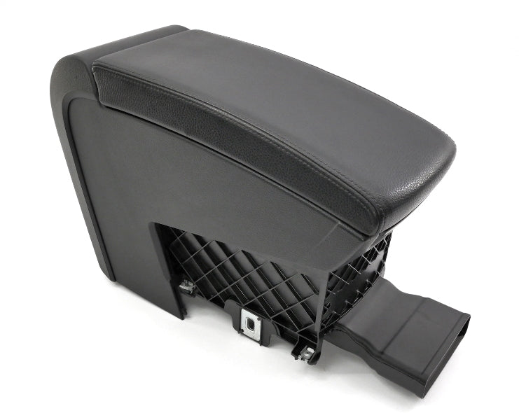 Black Front Center Console Armrest Arm Rest 06-10 VW Passat B6 - Genuine