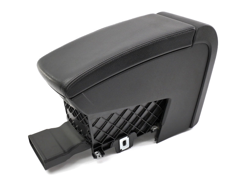 Black Front Center Console Armrest Arm Rest 06-10 VW Passat B6 - Genuine