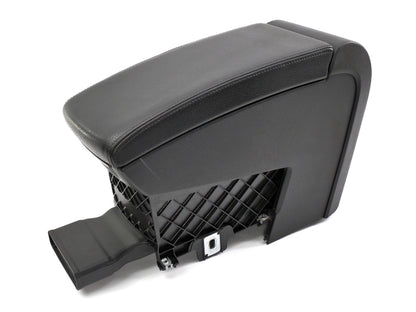 Black Front Center Console Armrest Arm Rest 06-10 VW Passat B6 - Genuine