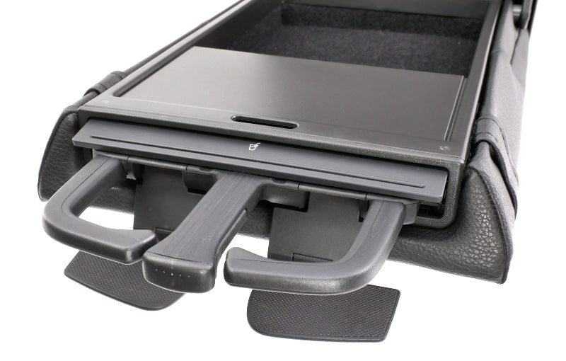 Rear Seat Arm Rest Ski Pass Cup Holder Armrest 06-10 VW Passat B6 Black Genuine