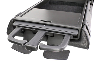 Rear Seat Arm Rest Ski Pass Cup Holder Armrest 06-10 VW Passat B6 Black Genuine