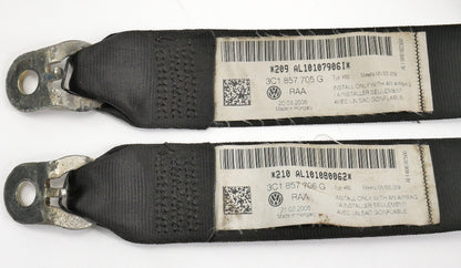 Front Seatbelt Seat Shoulder Belt Set 06-07 VW Passat B6 - 3C1 857 705 G / 706 G