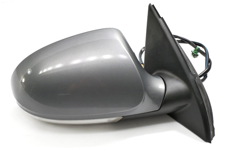 RH Exterior Side View Door Mirror 06-10 VW Passat B6 LA7T United Gray - Genuine