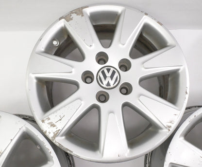 Set of Alloy Wheel Rims 16" 5x112 06-10 VW Passat B6 Audi A4 A6 - 3C0 601 025 AE