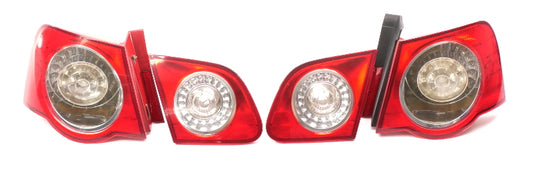 Tail Light Taillight Lamp Stock Set 06-10 VW Passat B6 Sedan - Genuine - 3C5 945