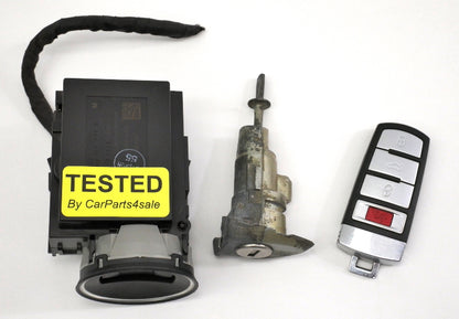 Ignition Lock Set & Key Fob Remote 06-10 VW Passat B6 - Genuine - 3C0 905 843 M