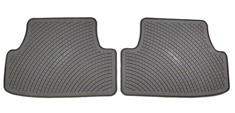Rear Monster Rubber Floor Mats 15-21 VW Golf MK7 - Genuine - 5G1 061 550 041
