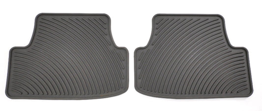 Rear Monster Rubber Floor Mats 15-21 VW Golf MK7 - Genuine - 5G1 061 550 041