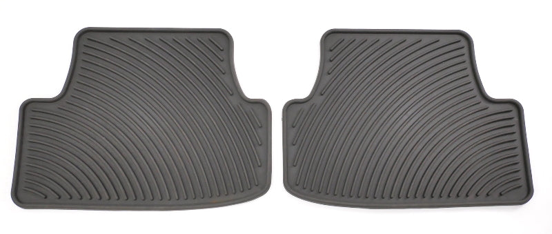 Rear Monster Rubber Floor Mats 15-21 VW Golf MK7 - Genuine - 5G1 061 550 041