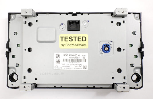 Infotainment Dash Screen 15-17 VW Golf e-Golf Sportwagen GTI MK7 - 3G0 919 605 H