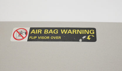 Sun Visor Sunvisor Set 06-10 VW Passat B6 Pearl Grey ~ Genuine 3C0 857 551 / 552