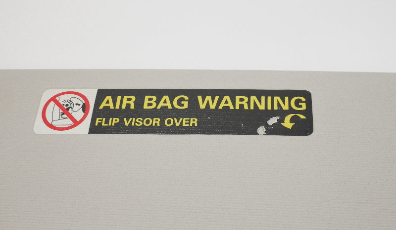 Sun Visor Sunvisor Set 06-10 VW Passat B6 Pearl Grey ~ Genuine 3C0 857 551 / 552