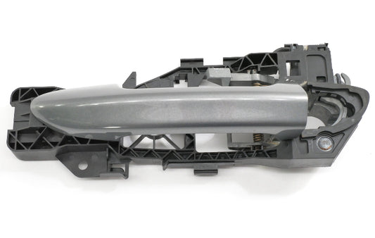 LH Front Exterior Door Handle 06-10 VW Passat B6 LA7T United Gray 3C0 837 885 F