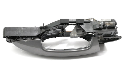 LH Front Exterior Door Handle 06-10 VW Passat B6 LA7T United Gray 3C0 837 885 F