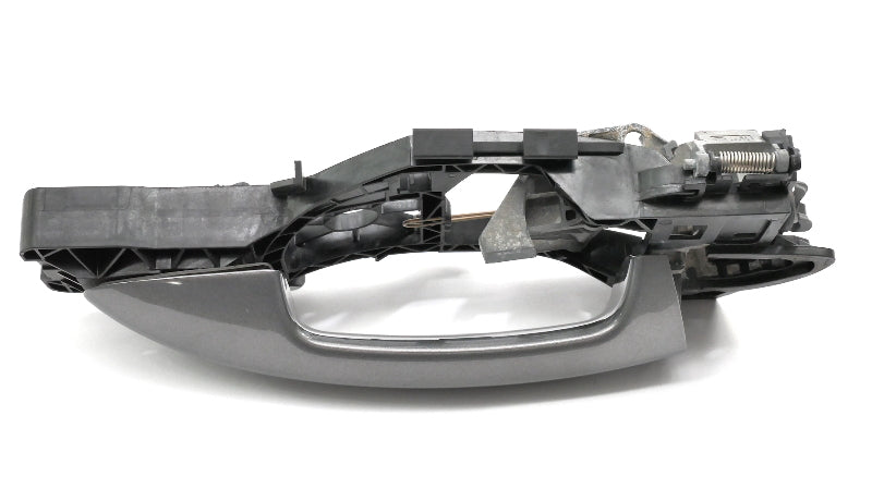 LH Front Exterior Door Handle 06-10 VW Passat B6 LA7T United Gray 3C0 837 885 F