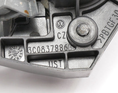 RH Exterior Door Handle 06-10 VW Passat B6 - LA7T United Gray - 3C0 837 886 G