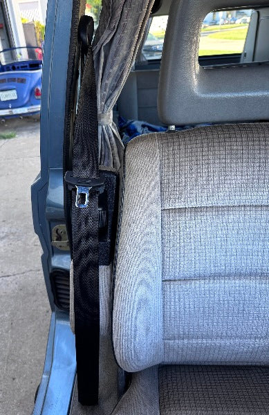 Front Seat Shoulder Belt Seatbelt Set 84-91 VW Vanagon T3 Camper