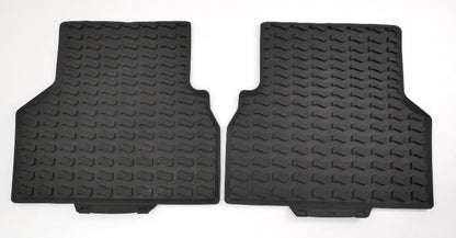 Genuine Audi Rubber All Weather Floor Mats 15-18 Q3 - 8U1 061 221 A
