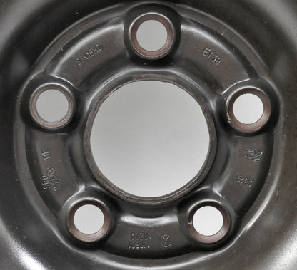 5x100 15" Full Size Spare Steel Wheel Rim Tire VW Jetta Golf MK4 - 1J0 601 027 Q