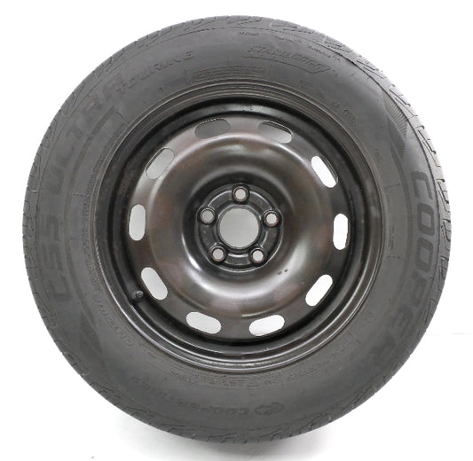 5x100 15" Full Size Spare Steel Wheel Rim Tire VW Jetta Golf MK4 - 1J0 601 027 Q