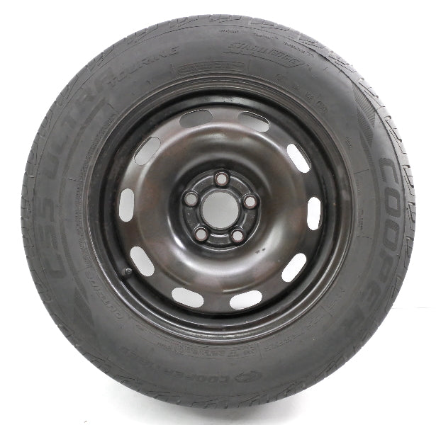 5x100 15" Full Size Spare Steel Wheel Rim Tire VW Jetta Golf MK4 - 1J0 601 027 Q